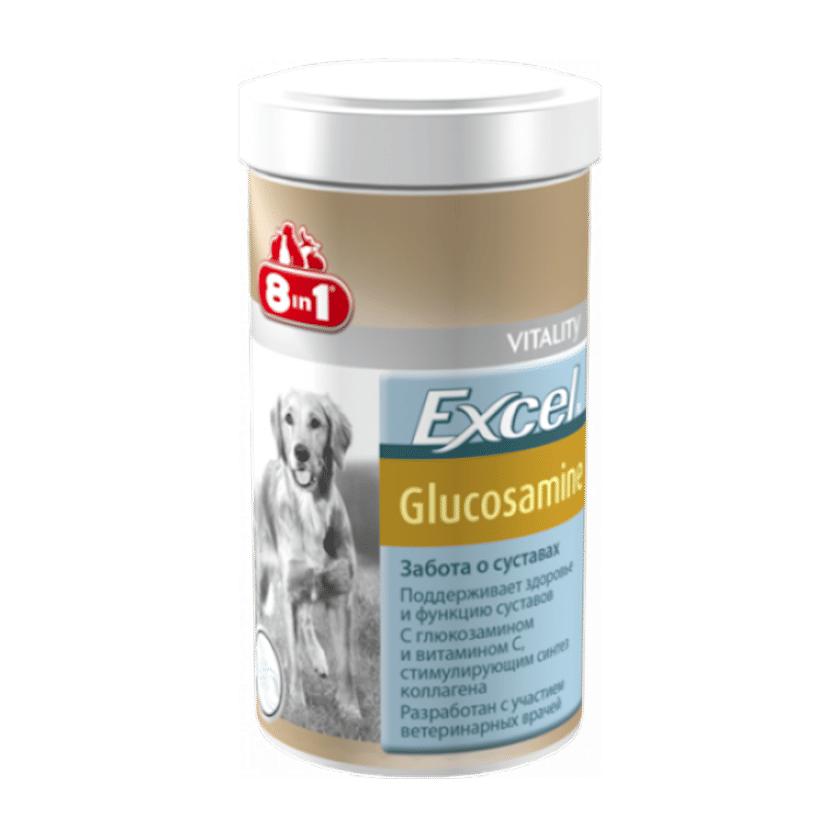 8 in 1 Excel Glucosamine – 55 tablets for dogs - 1