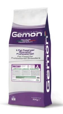 Adult Maxi Beef & Rice for Large Breed Dogs with Beef and Rice Chunks, 20 kg - GEMON