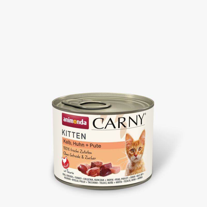 Animonda Carny with Beef + Chicken + Turkey Meat, 200 g - 1