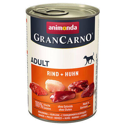 Animonda GranCarno Adult – Консервы с говядиной и курицей, 400 г - ANİMONDA
