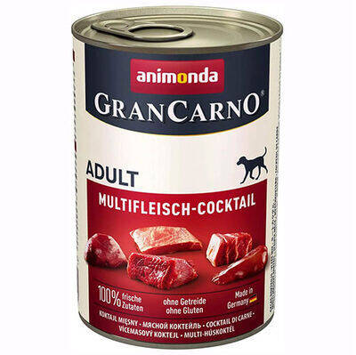 Animonda GranCarno Adult – Mixed Meats Cocktail, Canned, 400 g - 1