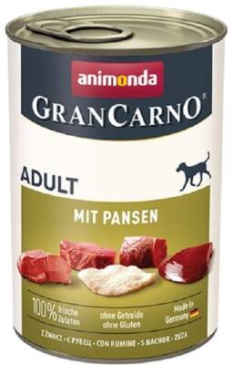 Animonda GranCarno Adult – Pork and Nutritious Organs Canned, 400 g - ANİMONDA
