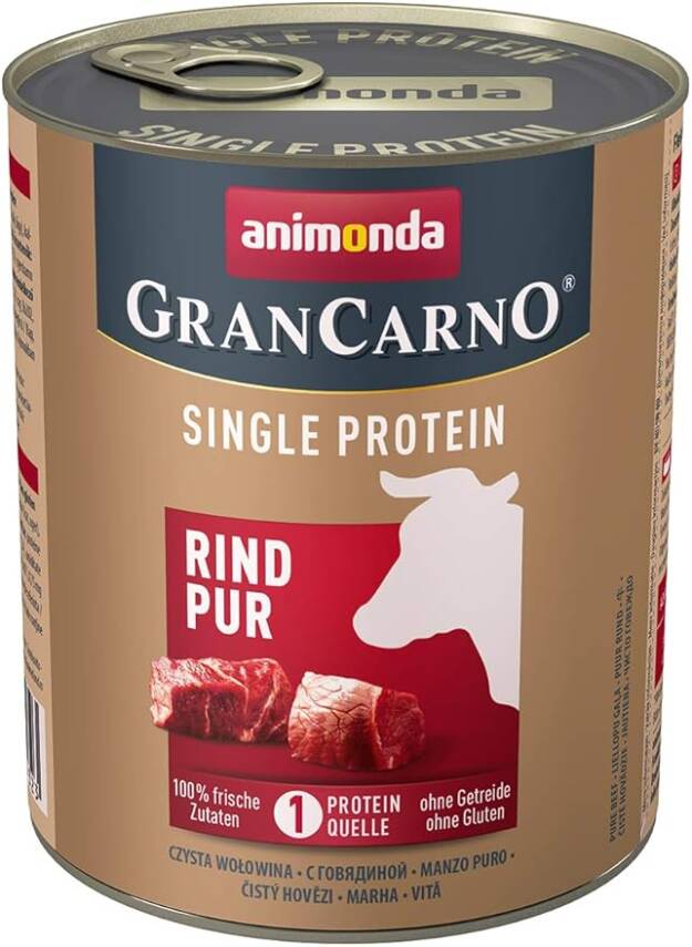 Animonda GranCarno Böyük İtlər üçün Proteinli Mal Əti Konservi, 800 qr - 1