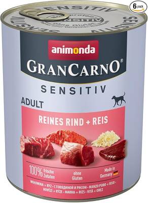 Animonda GranCarno Chicken Wet Food for Large Adult Dogs, 800 g - ANİMONDA