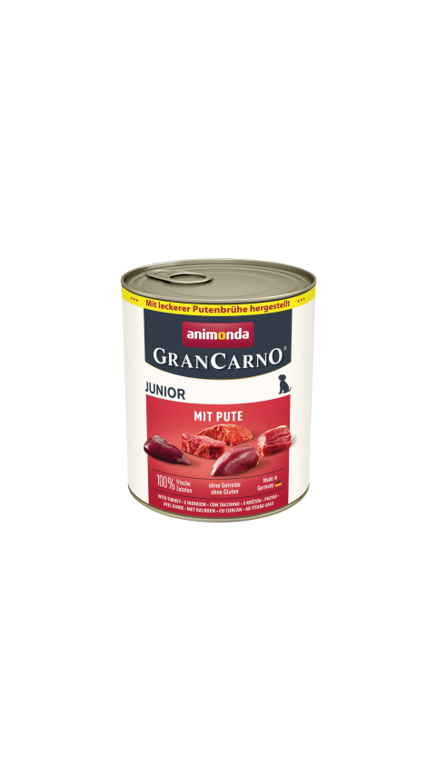 Animonda GranCarno Junior – Hindu və Donuz əti Konservi, 800 qr - 1