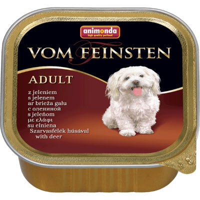 Animonda Vom Feinsten Adult - Maral Əti tərkibli yaş yem , 150 qr - ANİMONDA