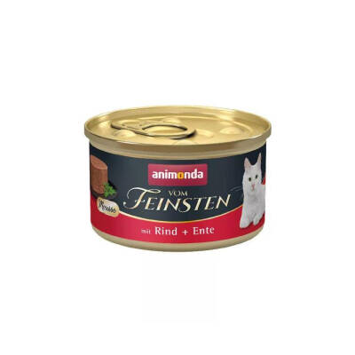Animonda Vom Feinsten Adult – wet food with beef and duck, 85 g - ANİMONDA