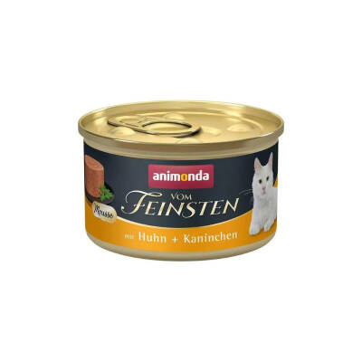Animonda Vom Feinsten Adult – wet food with chicken and rabbit, 85 g - ANİMONDA