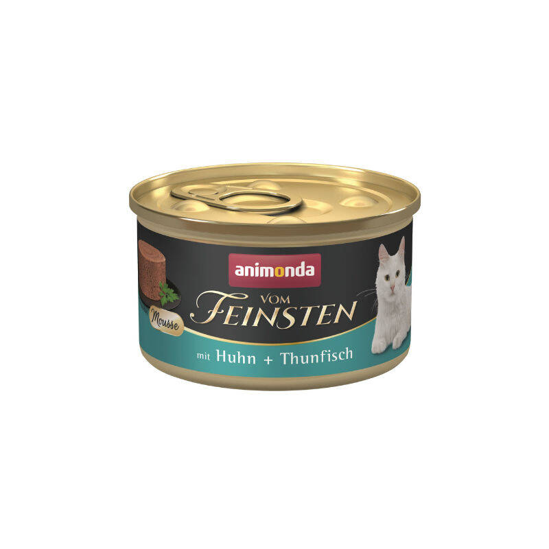 Animonda Vom Feinsten Adult – wet food with chicken and tuna, 85 g - 1
