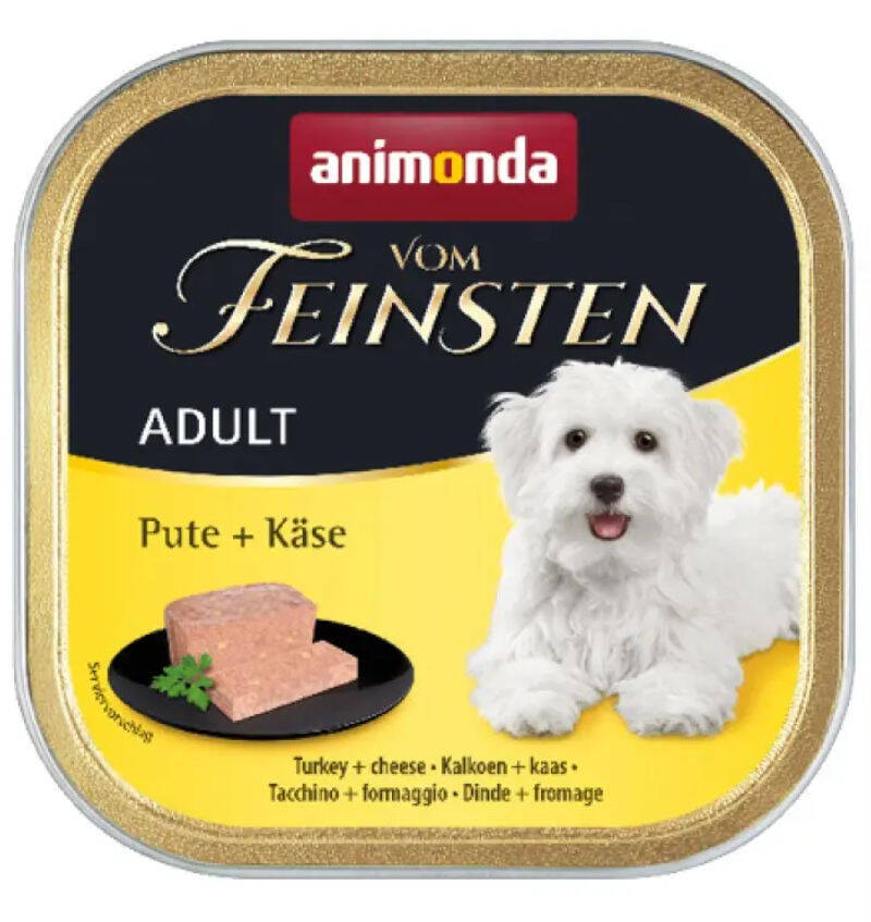 Animonda Vom Feinsten Adult – wet food with turkey, 150 g - 1