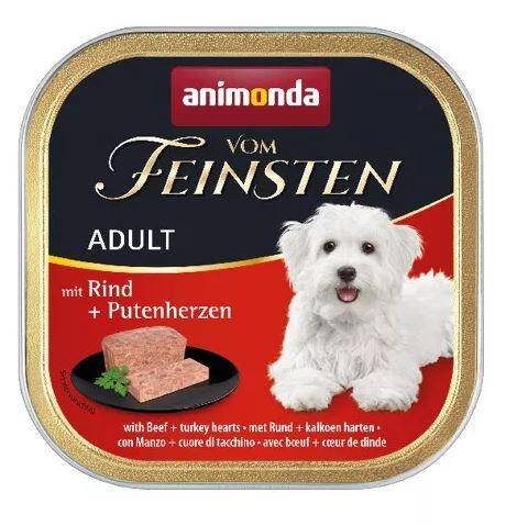 Animonda Vom Feinsten Adult – Wet Food with Turkey and Beef, 150 g - 1