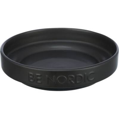 Be Nordic keramika qab, rezin halqalı, 16 sm, qara - 