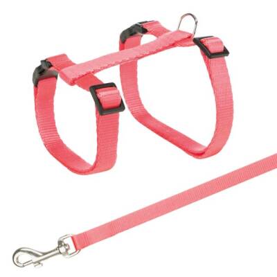 Cat harness with leash, 27–45 sm / 10 mm, 1.20 m - 
