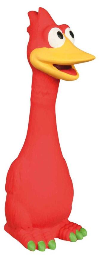 Donuz oyuncağı, heyvan səsi, lateks / polyester yun, 17 sm - 1