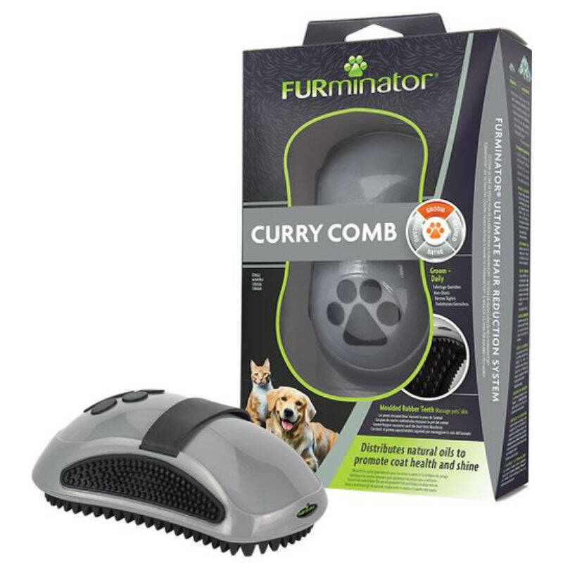 FURMINATOR Dog & Cat Curry Comb - 1
