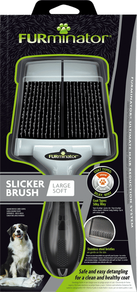 FURMINATOR Yumşaq külləyi yüzək cins itlər üçün yüzək külklə yarma firçası - 1