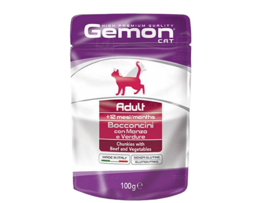 GEMON Adult Beef and Vegatables 100 g - 1
