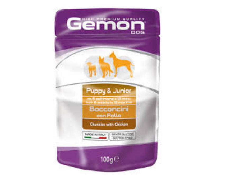 GEMON Adult Dog Puppy and Junior 100 qr - 3