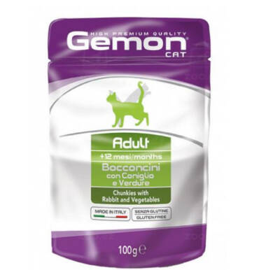 GEMON Adult Rabbit and Vegatables 100 qr - 3