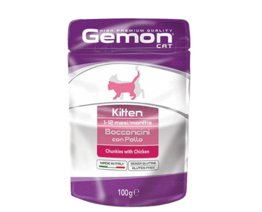 GEMON Cat Kitten Chicken 100 g - 1