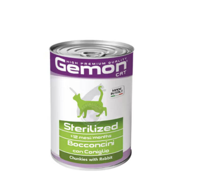 GEMON Cat Sterilized Rabbit 415 qr - 3