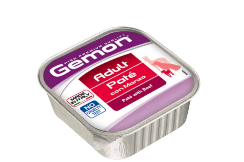 GEMON Dog Adult with Beef, 150 g - 1