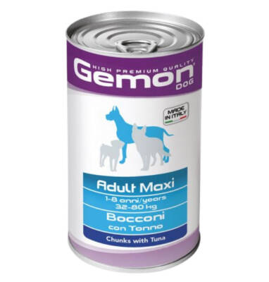 GEMON konserv Adult Tuna - İt üçün konserv / Tuna /1250 qr - 1