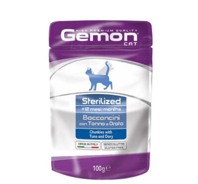GEMON Sterilized Tuna and Dore 100 q - GEMON