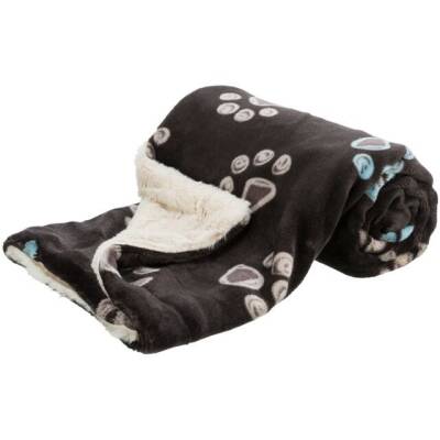 Jimmy örtük (blanket), yumşaq plush, 100×70 sm, taupe bej - 