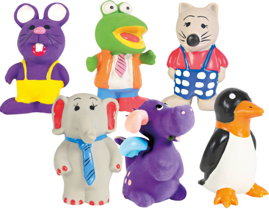 “Kiçik heykəlciklər” dəsti, 24 ədəd, lateks, 6–9 sm - 1