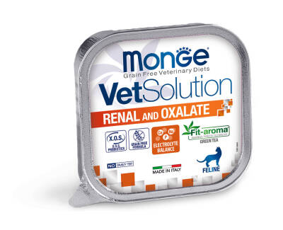 Monge Cat Food Vetsolution Renal And Oxalate 100 qr - 