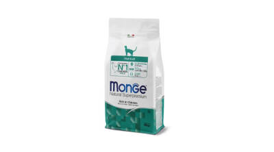 Monge Natural Cat Food Superpremium Hairball 400qr - 