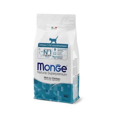 MONGE NATURAL DAILY LINE KITTEN CHICKEN 400 г - 