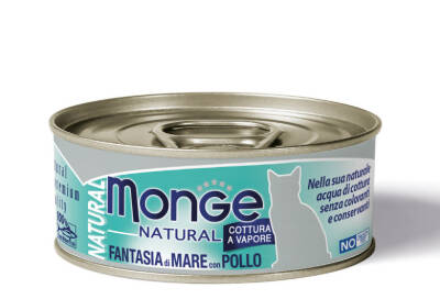 Monge Natural Fantasia di Mare con Pollo 80 г - 