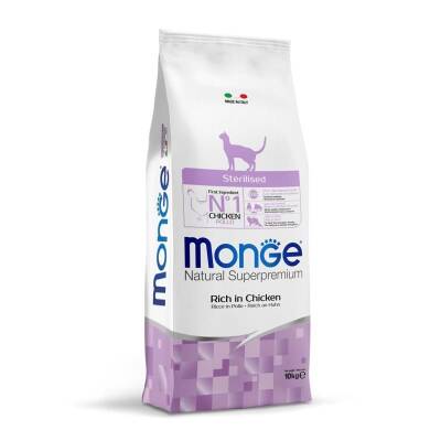 Monge Natural SPECIALITY LINE STERILISED CHICKEN 10кг) - 