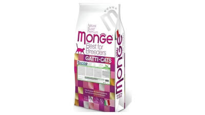 Monge Natural Sterilised Cat Food Superpremium Monoprotein with Duck 10 kq - 