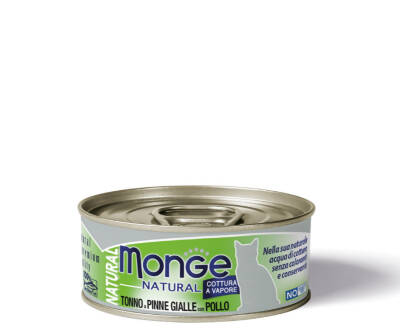 Monge Natural Tonno a Pinne Gialle con Pollo (80 г) - 