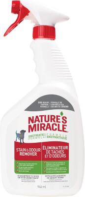 Natures Miracle İtlər üçün Təbiətin Möcüzəsi Ləkə və Qoxu Təmizləyicisi,946 ml - Natures Miracle