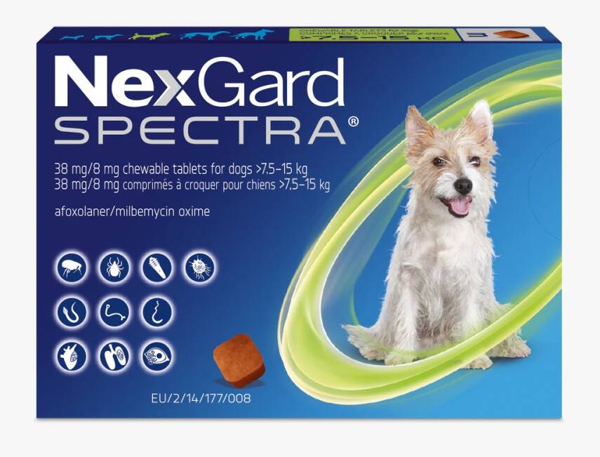 Nexgard Spectra M 7.5 - 15 KQ 38/8 MG (1 ƏDƏD) - 1