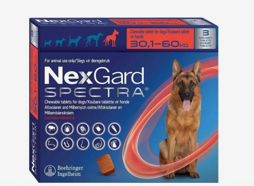 Nexgard Spectra XL 30-60 KG 150/30 MG - 1