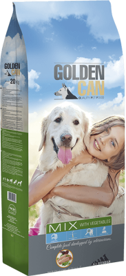 ORTİN Golden Can Mix - it üçün yem / qarışıq / 20 kq - 