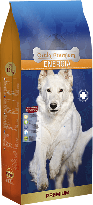 ORTİN Premium Energia - it üçün yem / 15 kq - 1