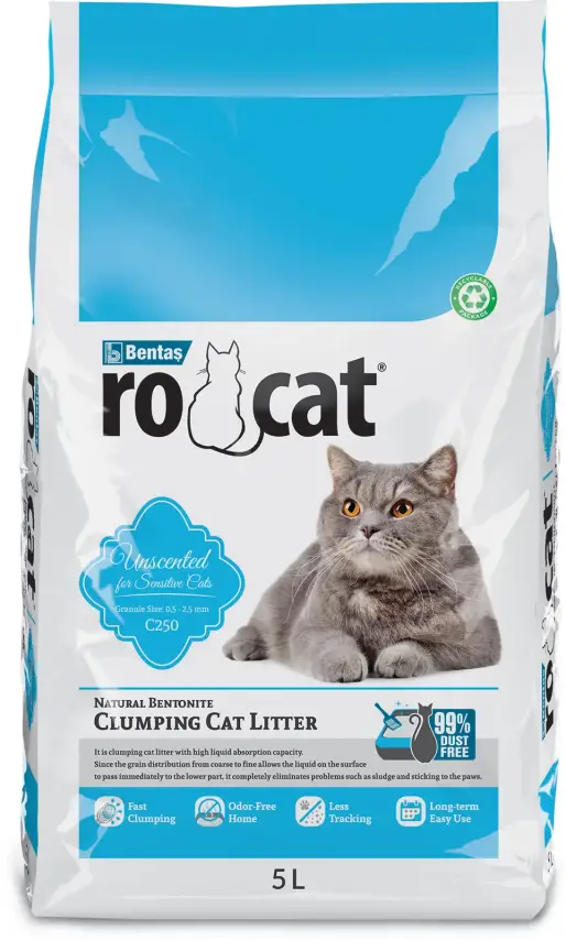 Rocat Compact Cat Litter, Marseille Soap, 5 л - 1