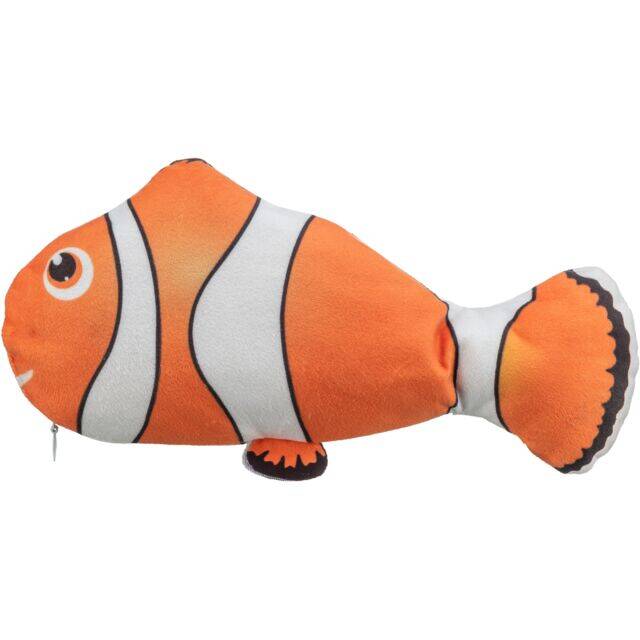 Sıx balıq oyuncağı, parça, pişiklər üçün, 26 sm - 1