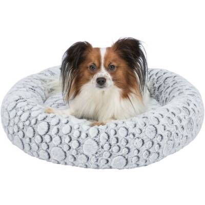 Trixie Mila çarpayı, dəyirmi, təmtəraqlı, 60 sm, ağ-boz - 