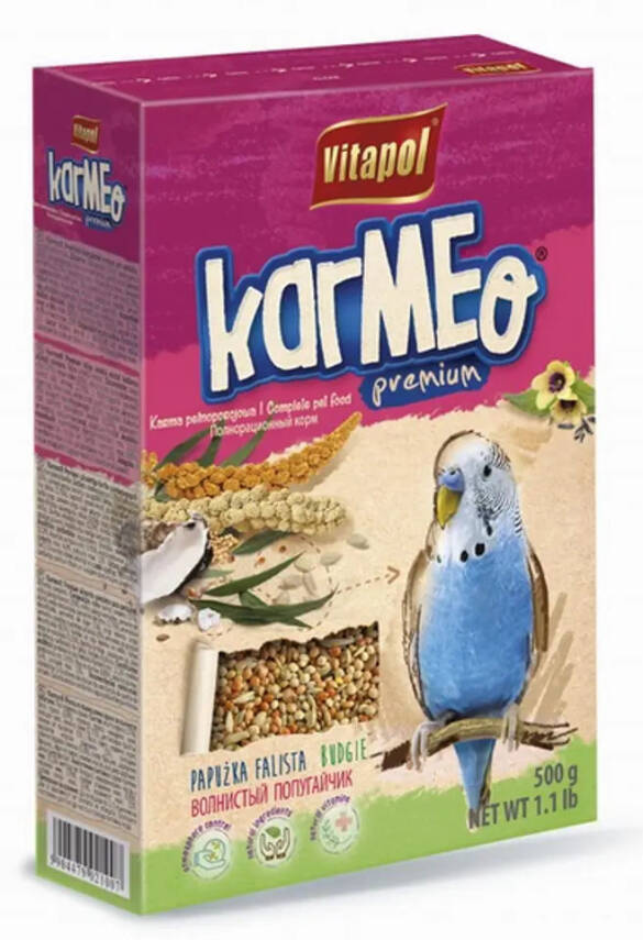 Vitapol Budgerigarlar üçün Taxıl və Toxum Qarışığı – 500 q - 1