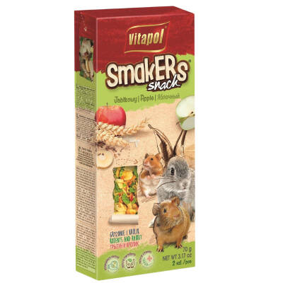 Vitapol Smakers gəmirici üçün almalı taxıl çubuqlar 2 əd (90 g) - VİTAPOL