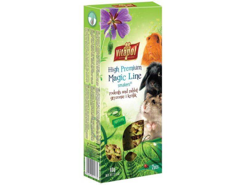 Vitapol Smakers gəmirici üçün xiyarlı taxıl çubuqlar 2əd (90g) - 1