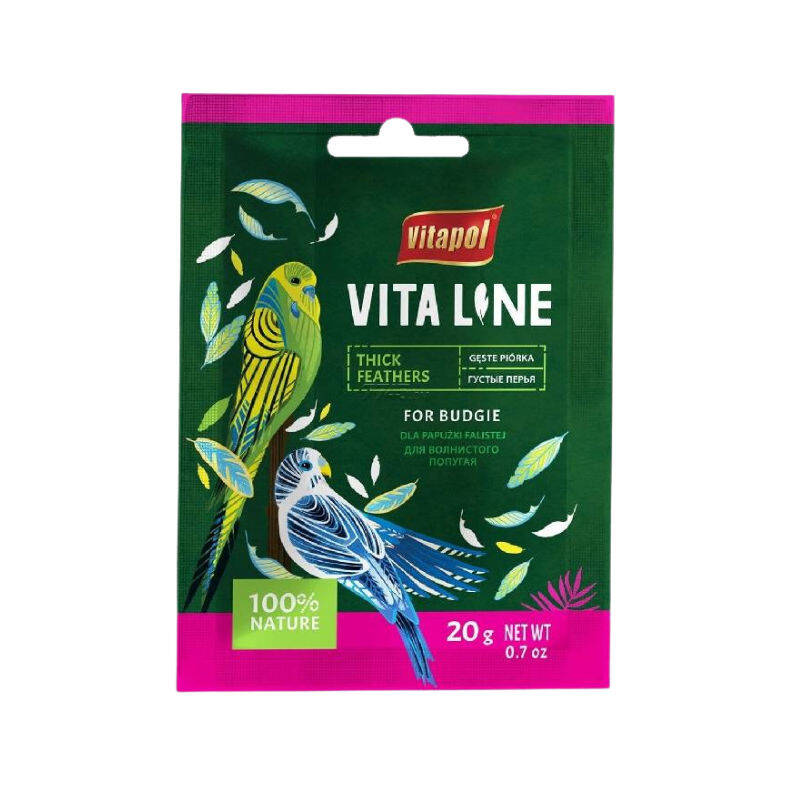 Vitapol Vita Line qalın lələklər üçün vitamin (10g) - 1